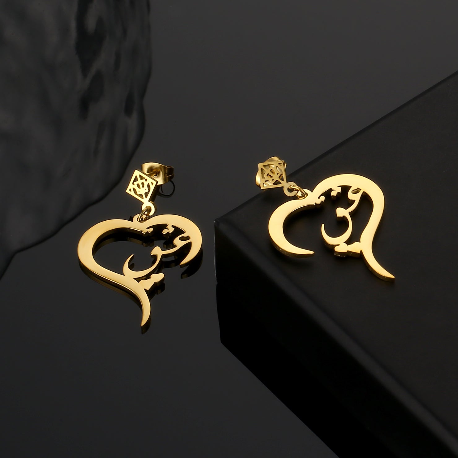 Eshgh Heart Earring - OMID