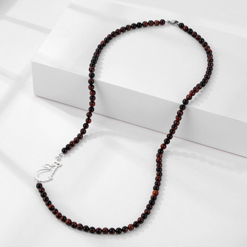 Tiger Eye Hich Necklace - OMID