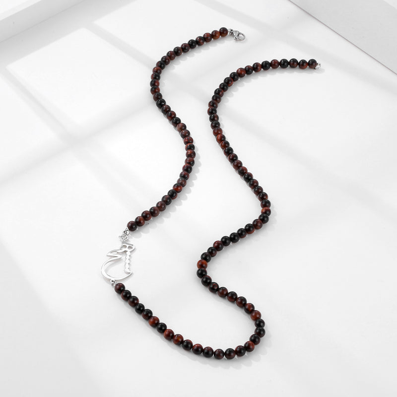 Tiger Eye Hich Necklace - OMID