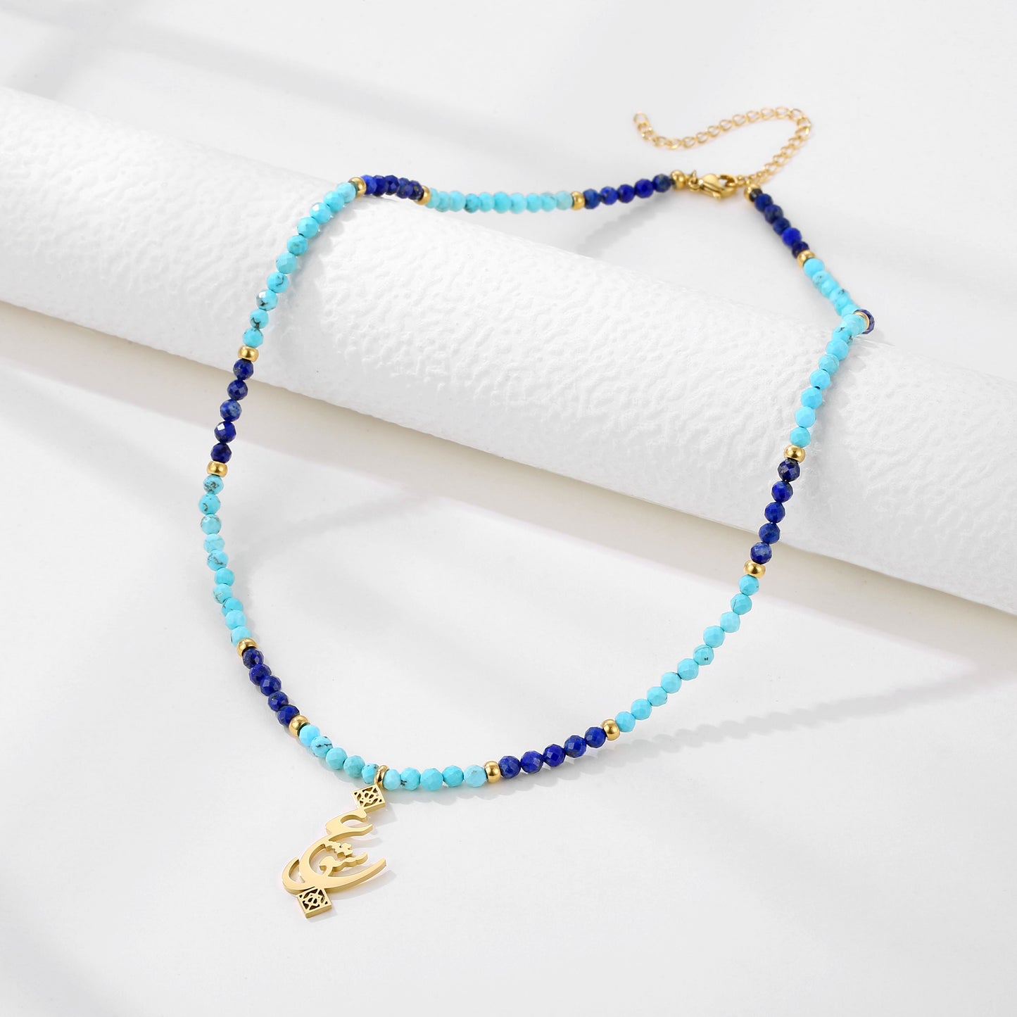 Turquoise Blue Eshgh Necklace - OMID