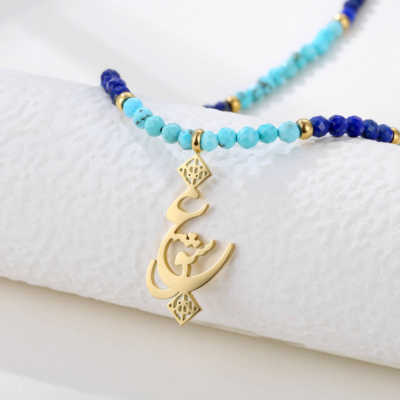 Turquoise Blue Eshgh Necklace - OMID