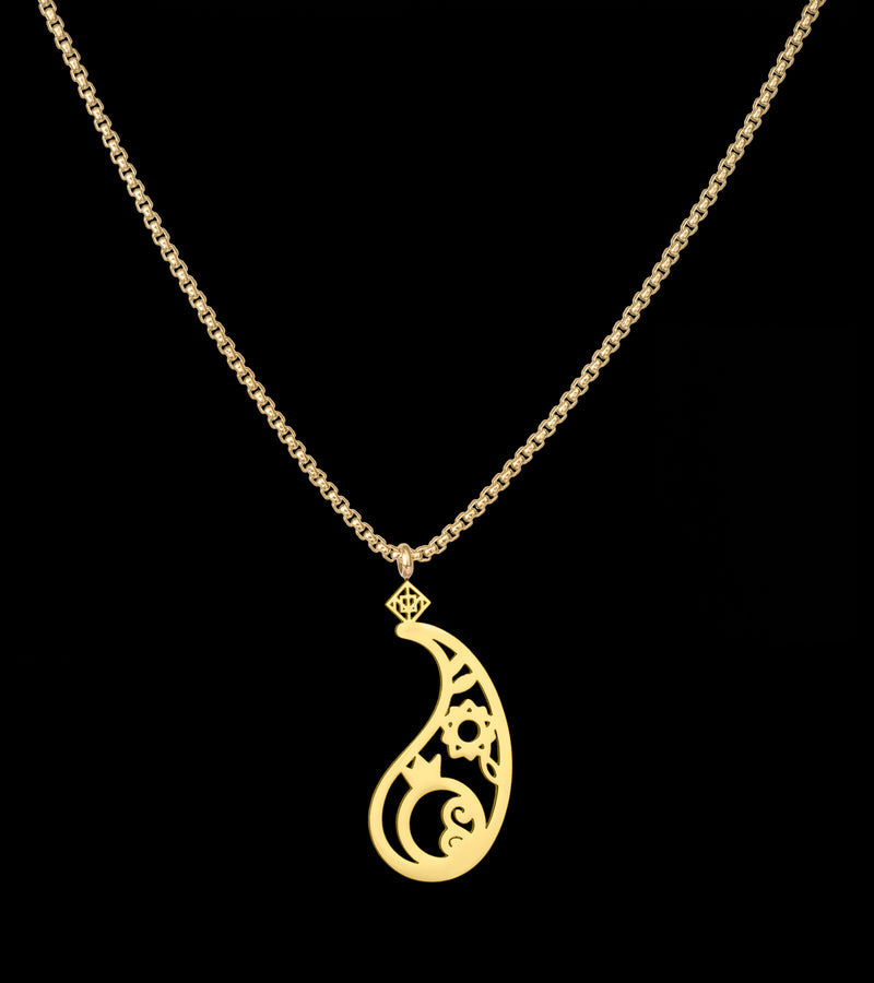 Bote Jeghe (Paisley) Necklace - OMID